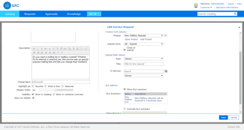 Catalogo dei servizi aziendali