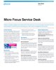 Micro Focus Service Desk&nbsp;– Datenblatt